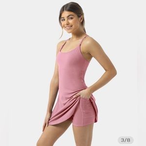 Halara Everyday Cloudful Dress, Pink, size S